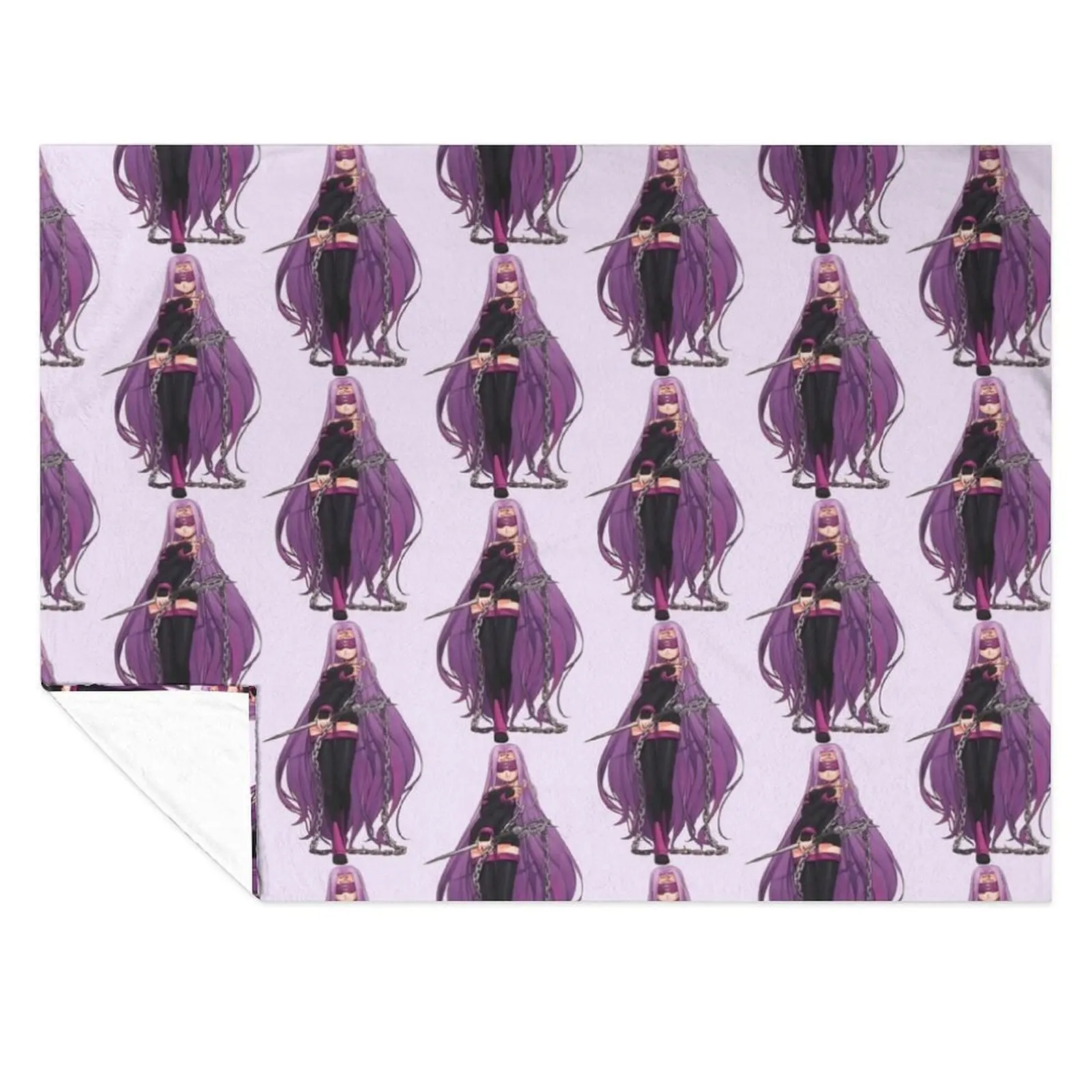 

Medusa Rider Fate Stay Night Throw Blanket Hair Luxury Brand blankets and throws Blankets