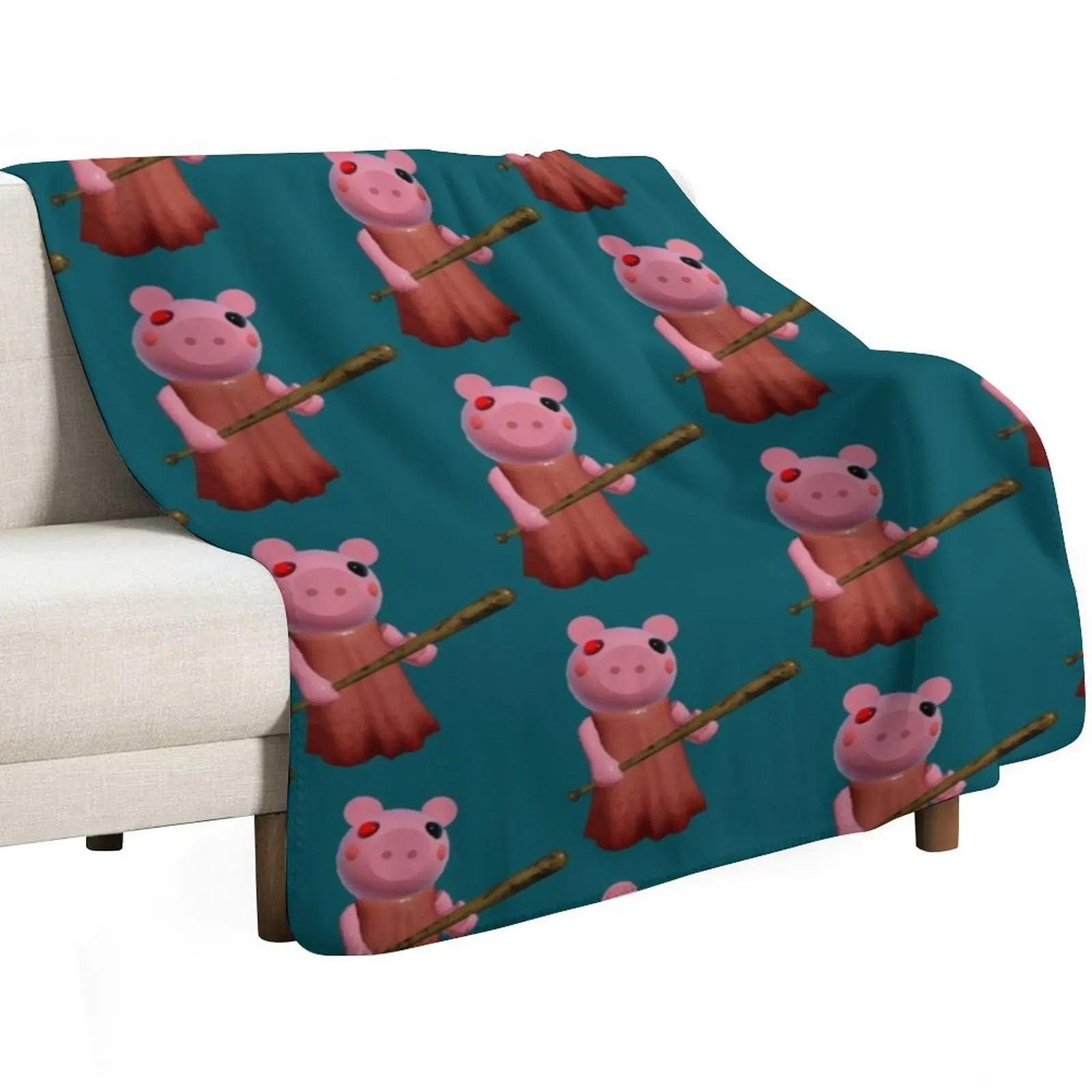 Piggy Throw Blanket Softest Decoratives decorative Furry Bed linens Summer Beddings Blankets