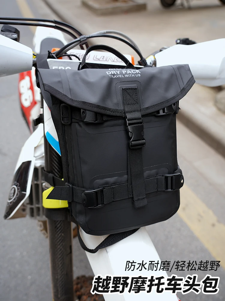 

TACX Off road Motorcycle Head Bag Waterproof Bag Storage Water Multi functional Motorcycle Bag Quick Release Universal