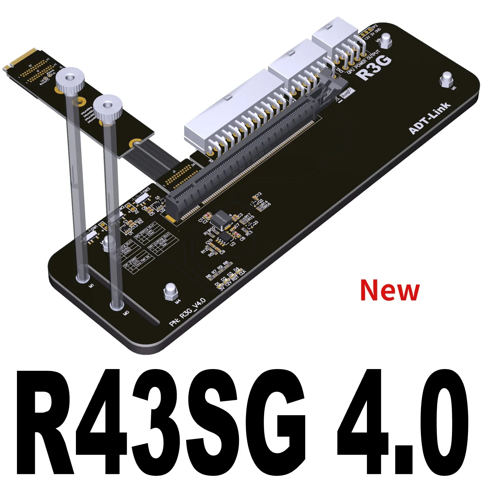 ADT-Link R43SG Laptop Graphics Card External to M.2 Nvme PCIe 3.0