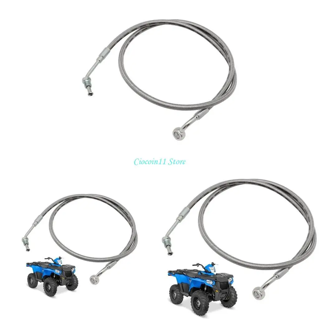 

Y1UB Long lasting Rear Brake Hose Reliable Rear Brake Hose 2202708 2202709 2202660 1910631 1910765 Replacement Car Spare