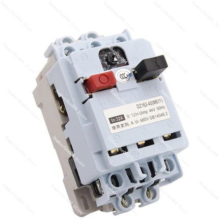 Moulded Case Circuit Breaker MCCB DZ162-16 (M611) 10A 16A Motor Protection Switch