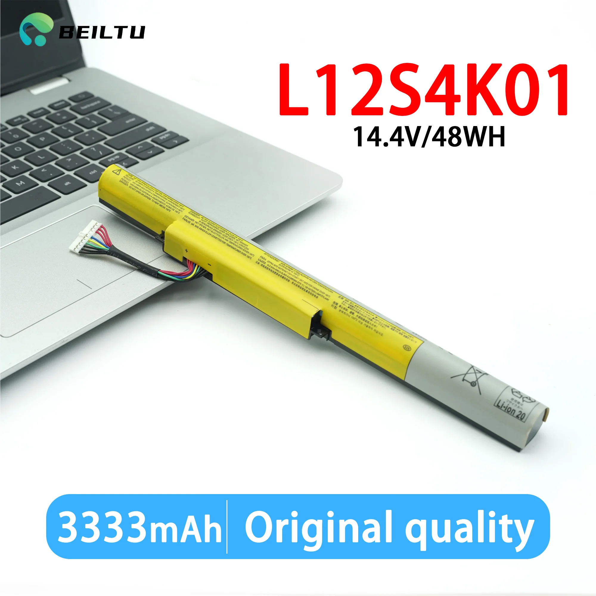 L12S4K01 48WH batería del ordenador portátil para Lenovo Ideapad Z400 Z400S Z400A Z400T Z510 Z510A Z500 Z500A L12L4K01 L12S4E21 L12M4F02