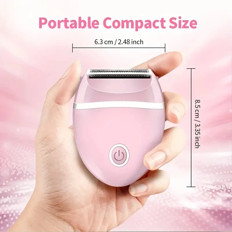 Electric Shaver For Women Electric Razor For Womens Bikini Legs Underarm Public Hairs Portable Trimmer With Detachable Head Cord