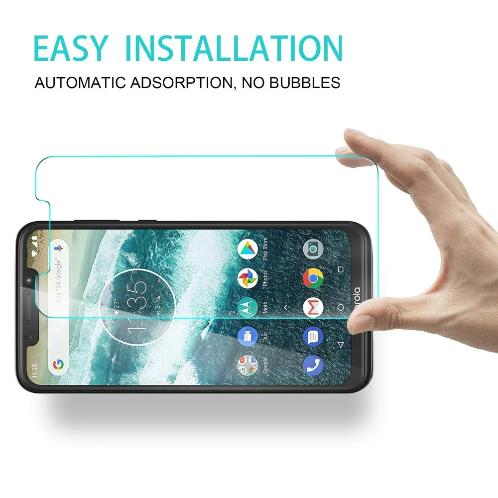 9H Tempered Glass For Motorola Moto One P30 Play Protective Film Screen Protector For Moto One Power P30 note Protective Film