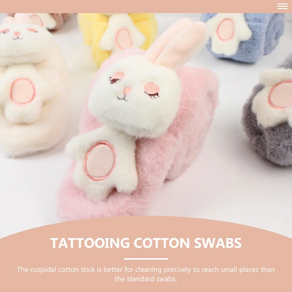 

1000 шт. Премиальные ватные палочки с заостренным концом и деревянной ручкой для макияжа, татуажа, чистки ресниц, нежного использования, безворсовые