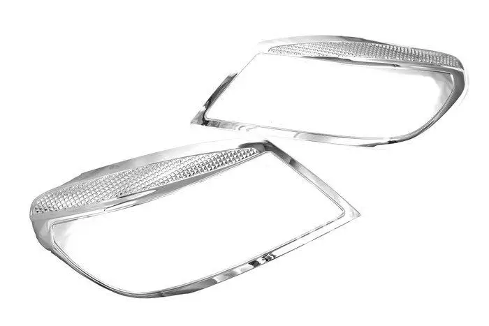 

Высококачественная хромированная крышка головного света для Ford New Ranger 2011, бесплатная доставка