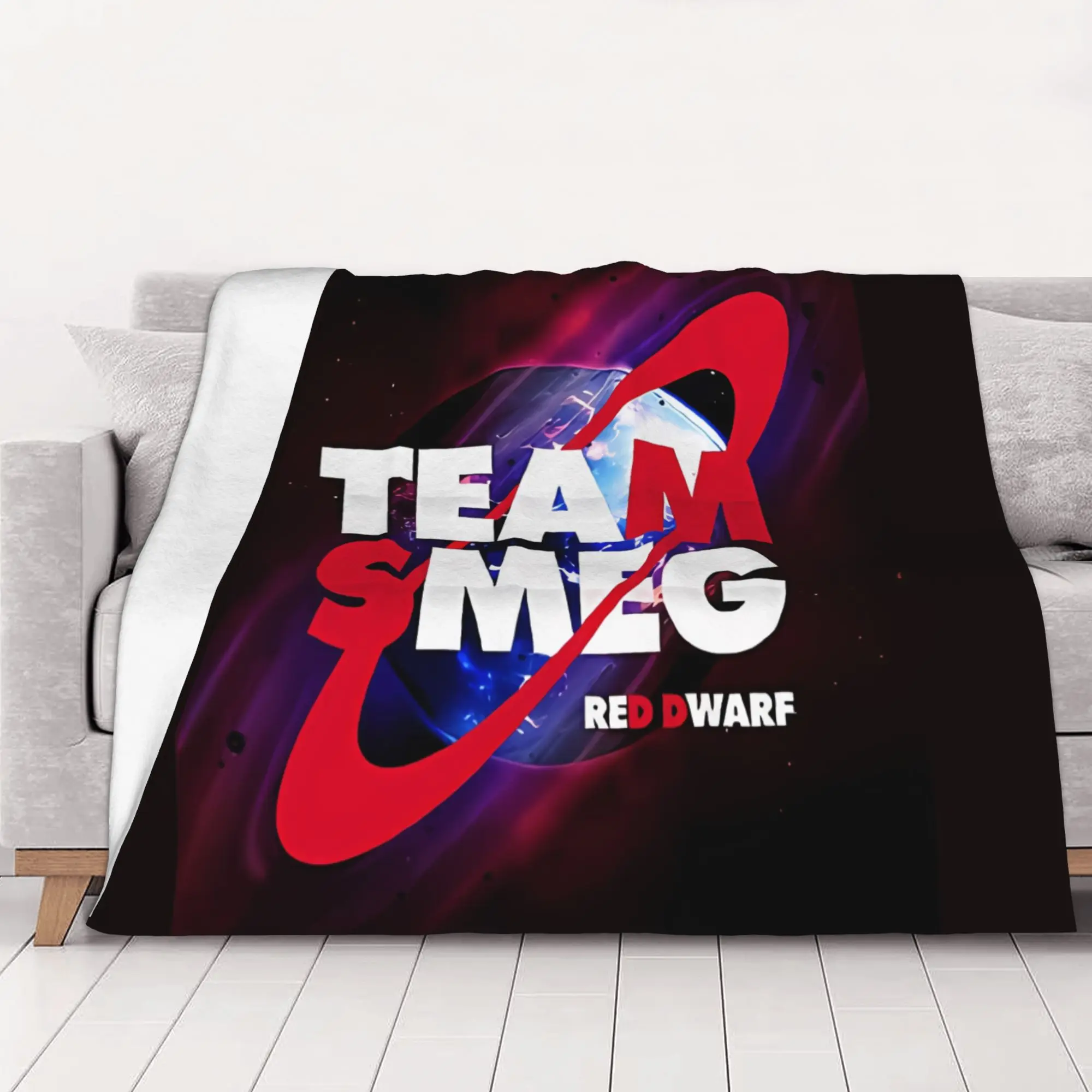 1PC home Cute Room Decor Smegs Blanket Throw Blanket The red Dwarf Novelty Warm Blanket All Season