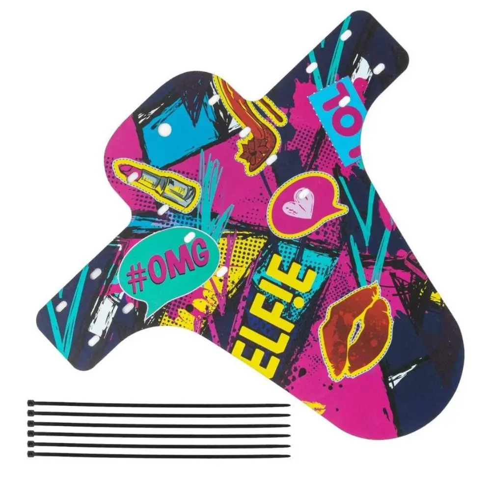 PP Bike Mudguard New Waterproof Multicolor Mud Guard Mountain Bike Mudguard Cycling