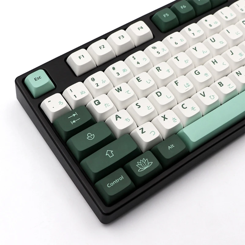 137Keys Botanical Keycaps XDA  1.4mm Thick PBT Keycap For 61/87/104/108 Layout Mechanical Keyboard Keycaps