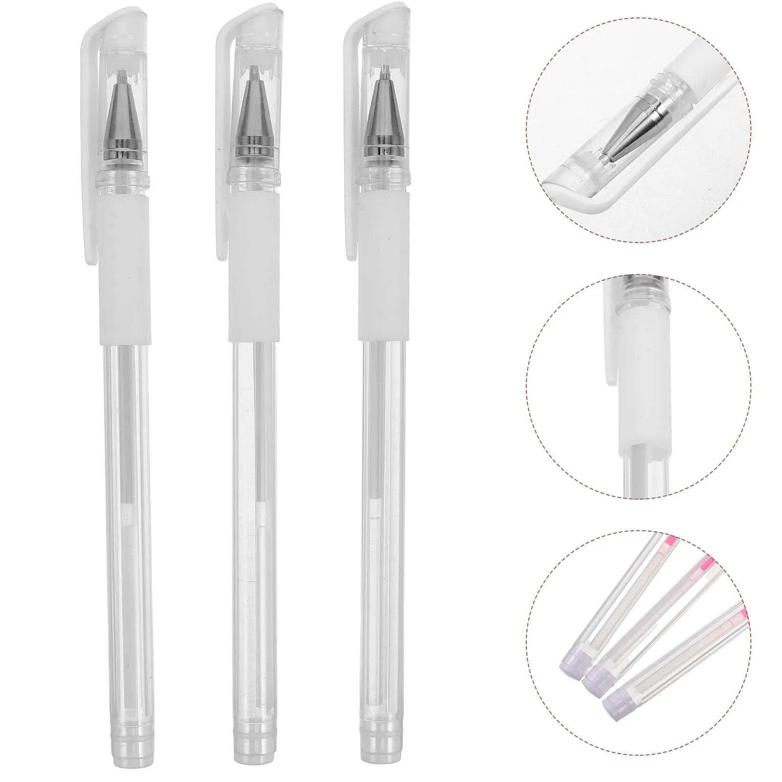 

3Pcs Microblading Positioning Pen Eyebrow Mapping Tattoo Skin Marker Waterproof Long-Lasting Fine Tip Professional Body Art Tool