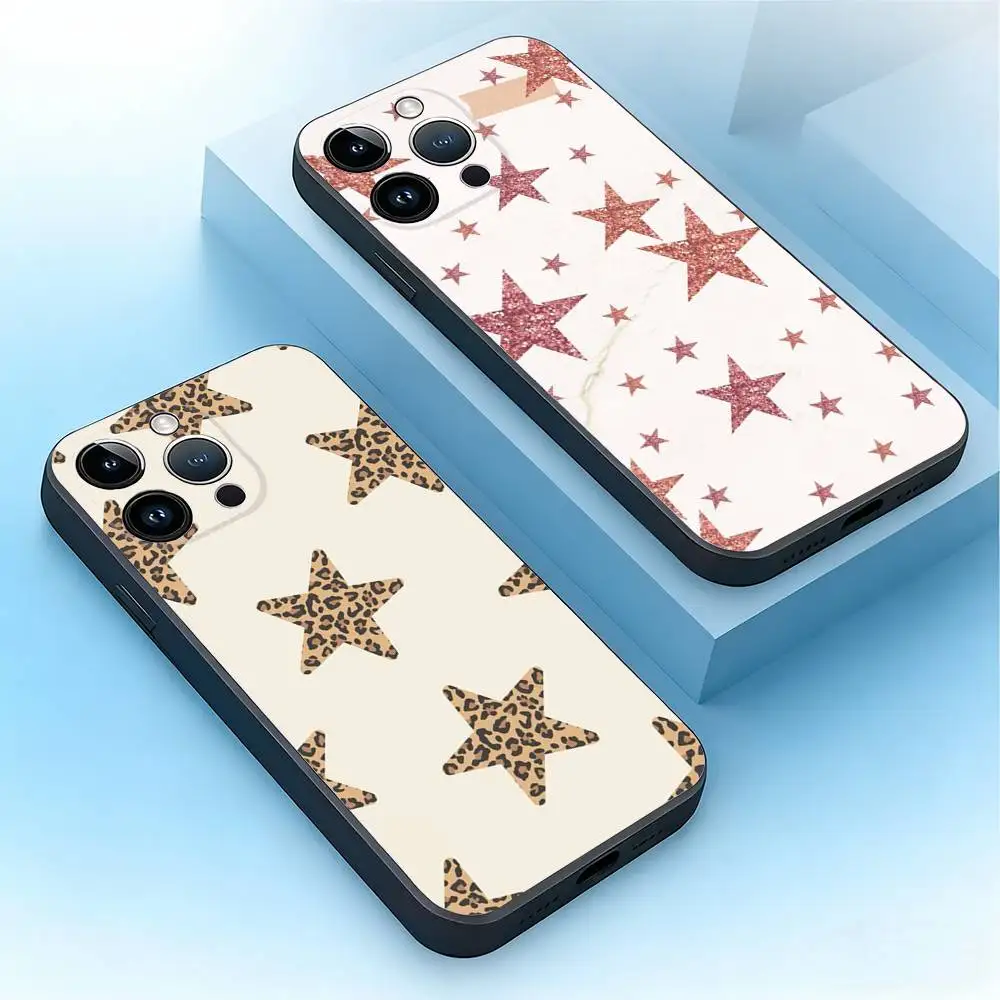 

Cheetah Print Animal Phone Case For iPhone 17,16,15,14,13,12,11,Pro,Max,Plus,Mini,Air,SE Anti Fall Black Matte Soft Bumper