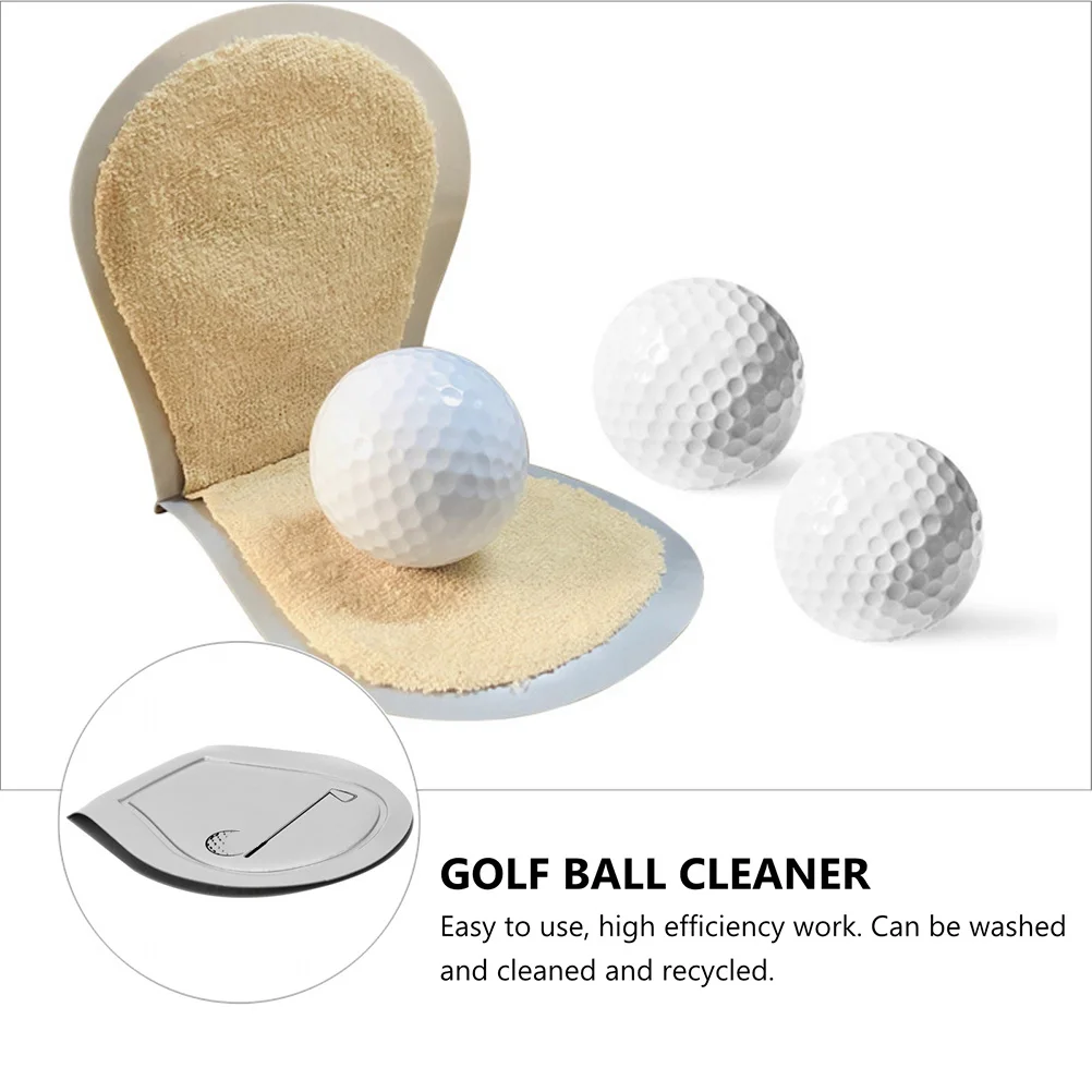 1 قطعة غسالة الكرة الإبداعية الفانيلا القماش بو داخل انتعاش بطيء هدية للاعبين كرة فضية نظافة لوازم الإمدادات