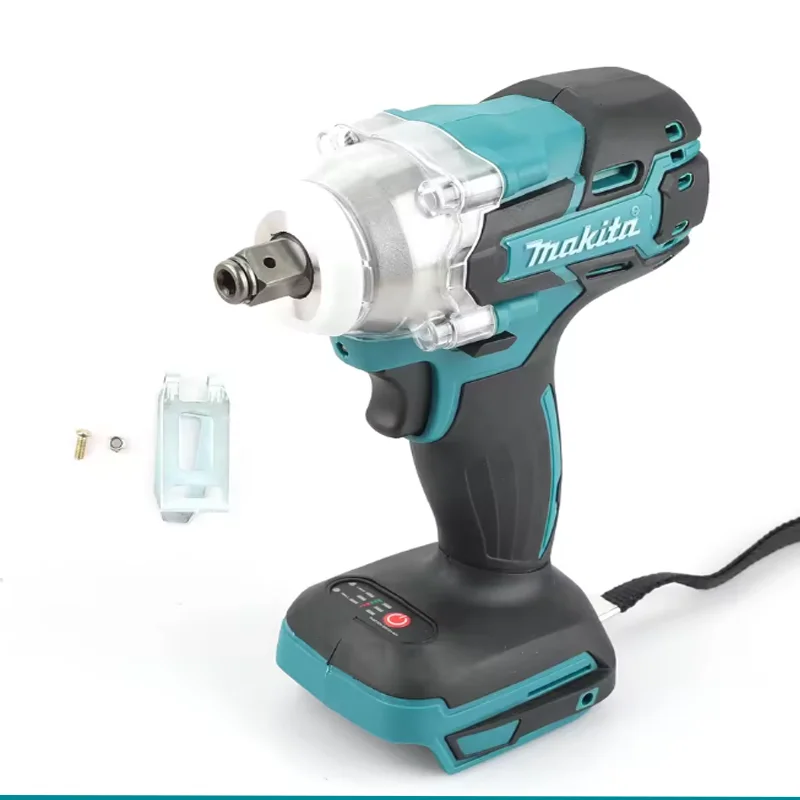 

Makita DTW285 280N.M Torque Brushless Electric Impact Wrench Cordless Electric Drill 1/2" Wrench Power Tools For 18V Battery