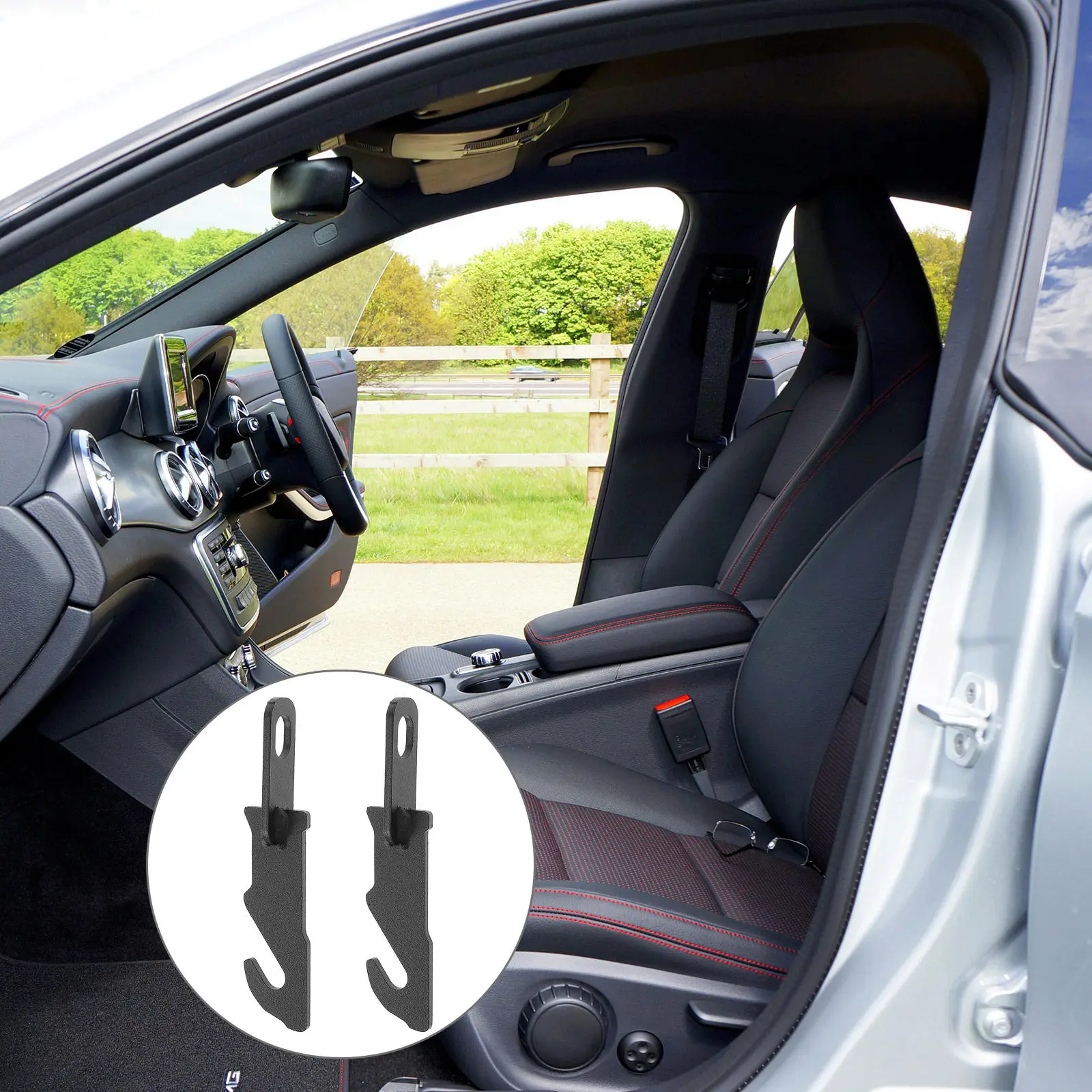 

2Pcs Utv Door Latches Extender Vent Latch Replacement Enhance Airflow Cool Down Replacement Parts Utv Accessories