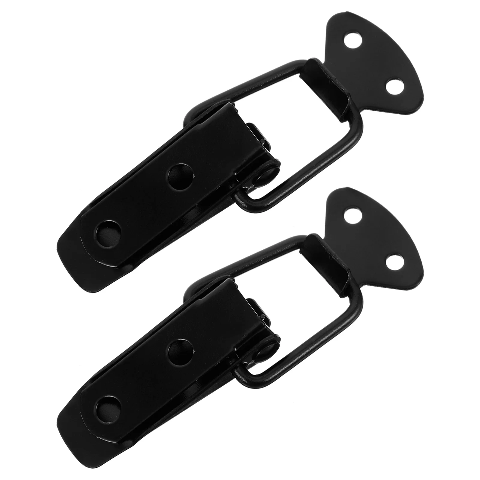 

2pcs Bumper Quick Release Clip Sturdy Iron Car Rear Front Fasteners Universal Latch Hook Truck Trunk Durability Elegant