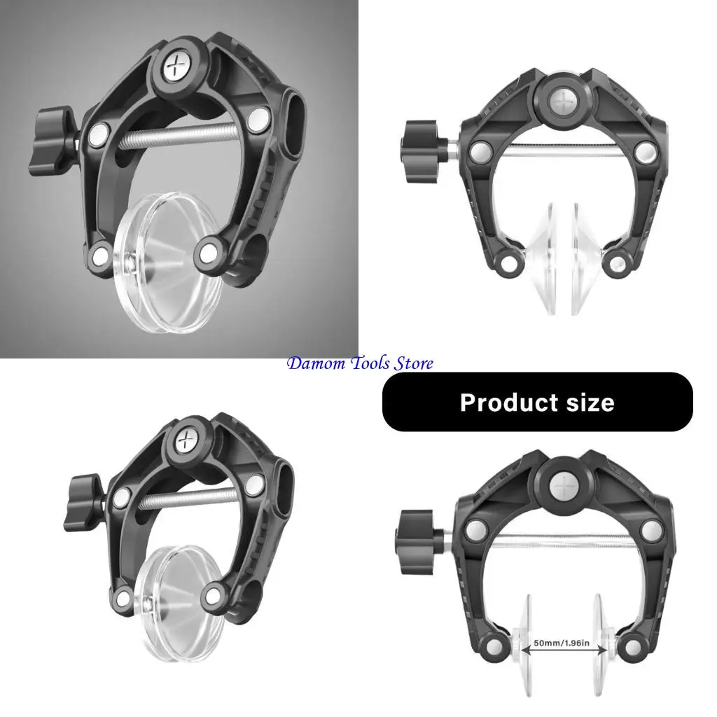 57BE Lightweight And Sturdy Screen Clamps Screen Holder Offers Stability For Multi Monitor Setups In Any Workspaces