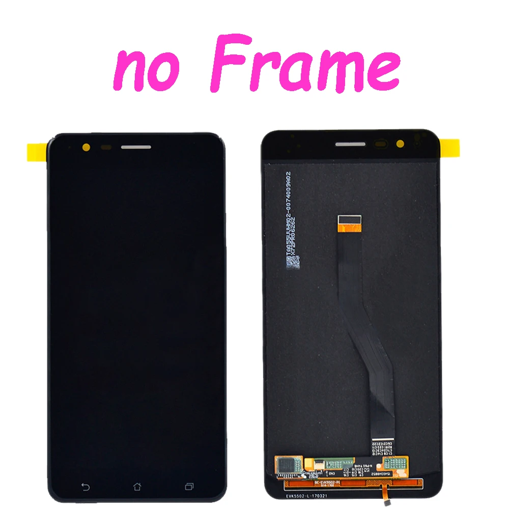 AAA+ For Asus ZenFone 3 Zoom ZE553KL Z01HD Z01HDA LCD Display Touch Screen Digitizer Assembly with frame for Asus ZE553KL LCD