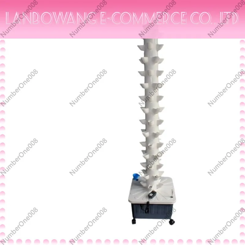 Soilless Cultivation Column Hydroponic Planting Tower Vertical System 45-Hole 70-Hole Hydroponic Tower Garden Equipment