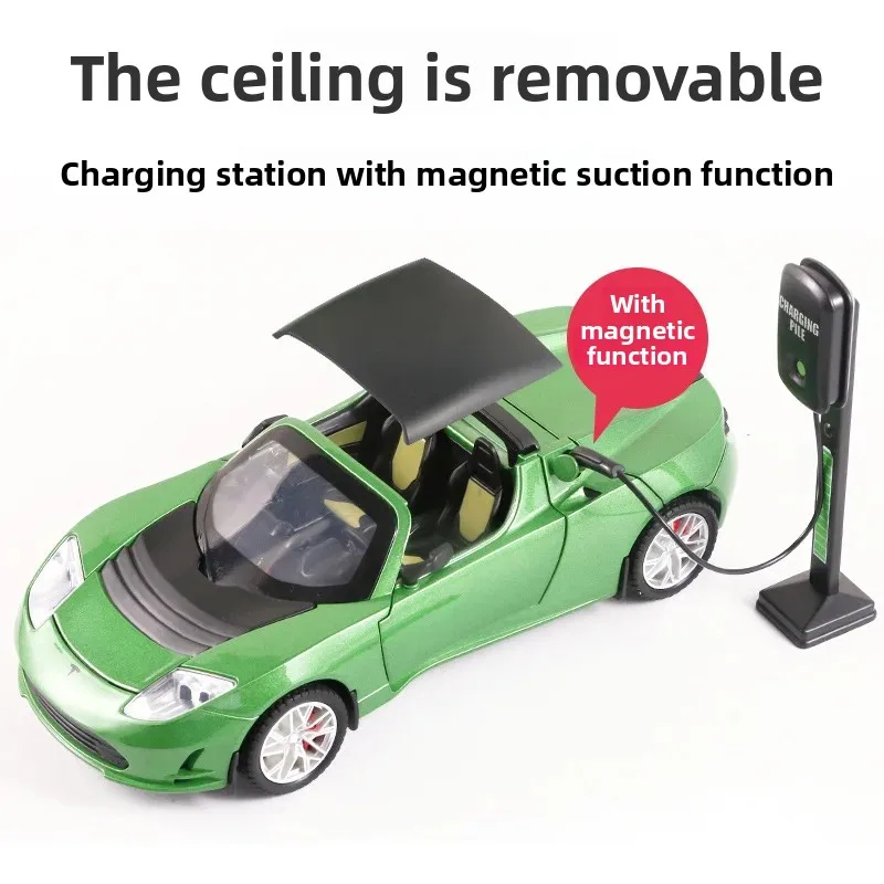 1:24 Space Sports Car High Simulation Diecast Metal Alloy Model Car Sound Light Pull Back Collection Kids Toy Gifts