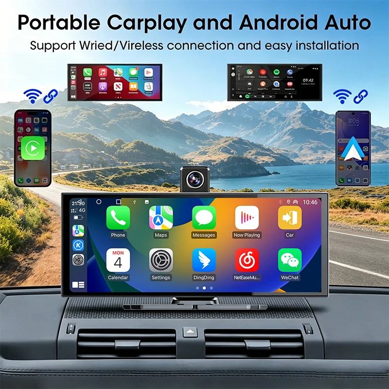 For Subaru Forester MK4/Impreza/XV Crosstrek Touch Screen Car Radio MP5 Player CarPlay Android Auto BT5.0 USB Stereo Multimedia
