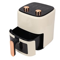 Kitchen Fryer Air Cooker Kitchen Fryer Oilless Multifunction Full Automatic 5.5L Large Capacity for Home Electric Kitchen Fryer