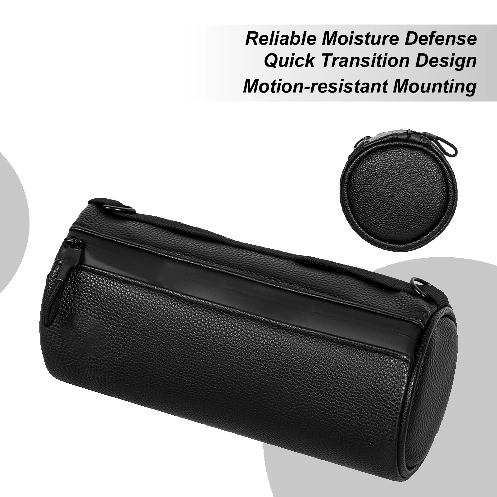 

Bike Handlebar Bag Waterproof Portable Storage Cycling Shoulder Bag Roll Pouch For Men Women Mountain Road Travel Biking Riding
