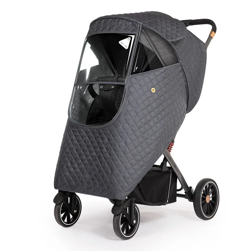 Thick water-proof rain cover use in winter rain cover for baby stroller