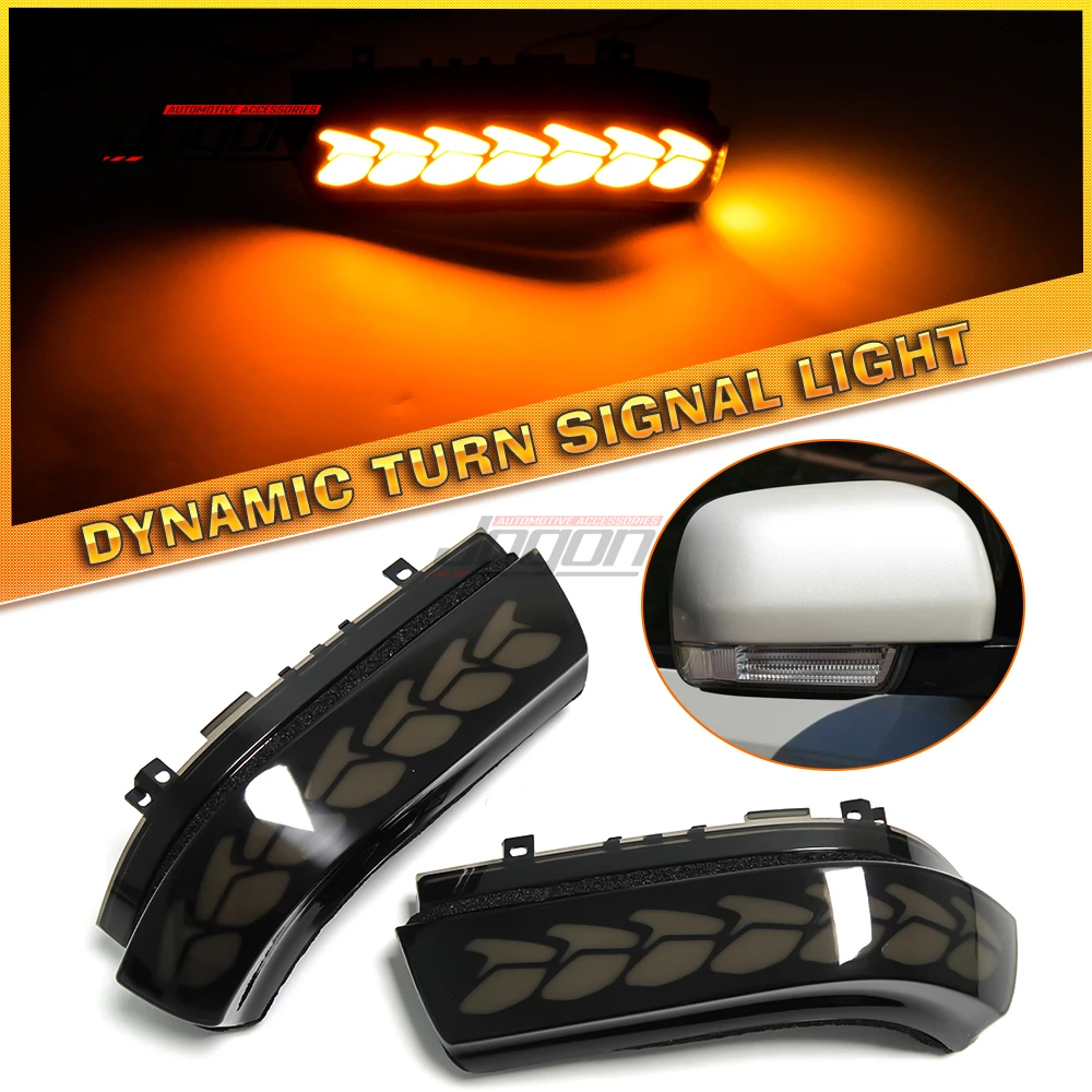 

Dragon Scale Style LED Dynamic Turn Signal Light For Mitsubishi Pajero 2006-2019 Side Wing Rearview Mirror Indicator Blinker