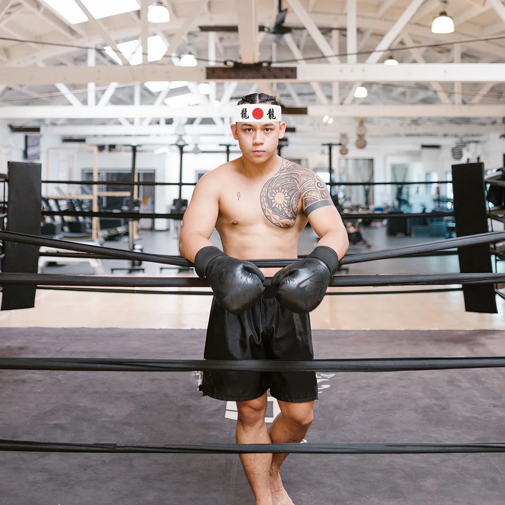 

2 pcs Chef Karate Headband Japanese Sports Headband For Sushi Cooking Yoga Running Sweat Absorbent Stylish Hair Band