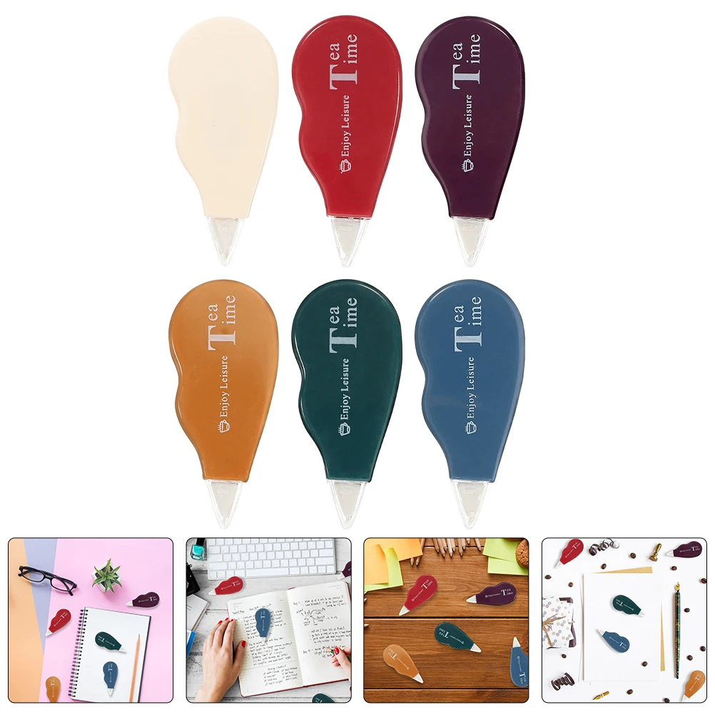 12 قطعة بدلة حزام التعديل القرطاسية المدرسية الكرتون اللوازم المكتبية وأساسيات الجامعة القرطاسية البلاستيكية