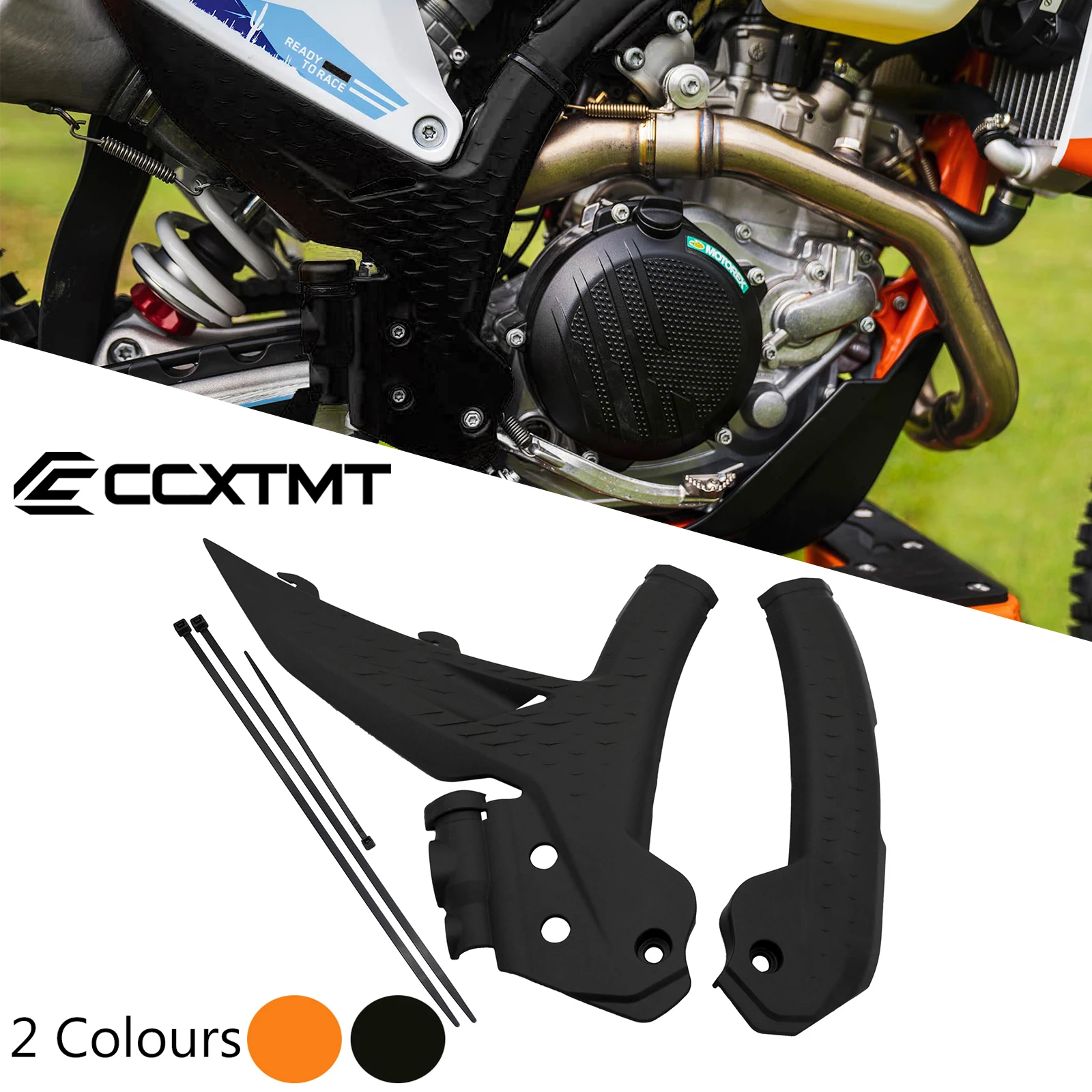 Motorcycle Frame Guard Protector Cover For KTM EXC EXCF XCW 2024 XC SX XCF SXF 2023-2024 125 150 200 250 300 350 400 450 500