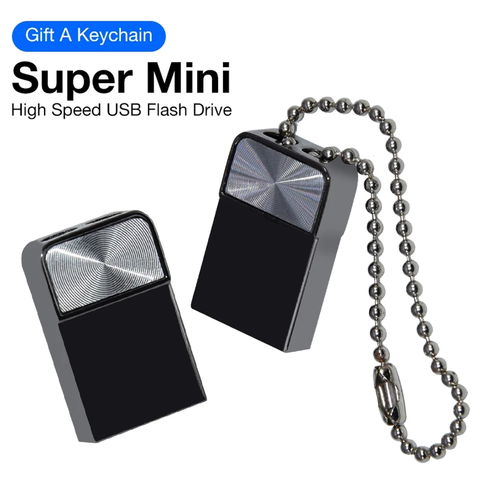 Mini USB 2.0 32GB 64GB Real Capacity USB Flash Drive 2.0 128GB Pendrive 16GB 8GB Pen Drive U Disk Flash Memory USB Stick Gifts