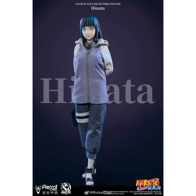 Naruto Original Shippuden ROC-006 Hyuga Hinata 1/6 260mm Anime Action-figuren Spielzeug für Jungen Weihnachten Geschenk Sammeln Modell