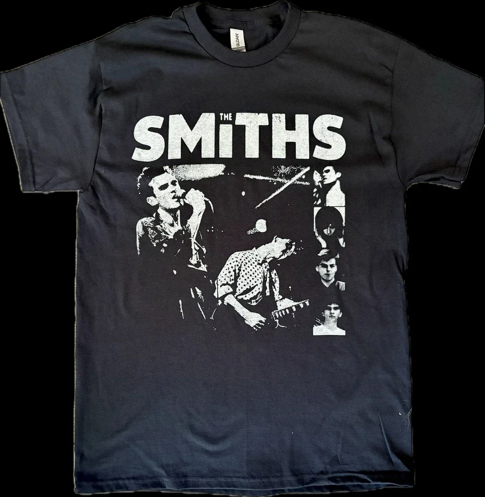 

Футболка The Smiths / Moz, редкий размер, большие забавные футболки, мужская одежда, топы, мужские футбольные рубашки, 2025 г., забавные футболки Ugus