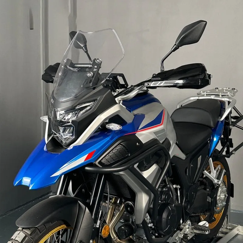 

For KOVE 500X/525X 2019-2025 Motorcycle Handlebar Guard Windscreen Hand Guard Bracket Motorcycle Handguard Kit