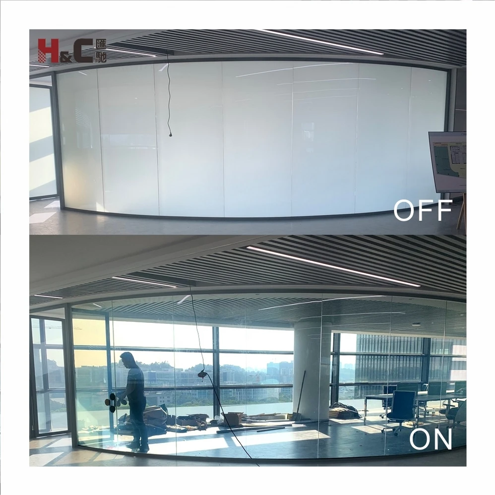 Factory Directly Price Dimming Pdlc Film Laminated Switchable Smart Glass
