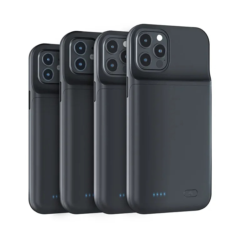 Funda de batería para iPhone 12, 13, 14, 15 Pro Max, 14 Plus, funda de energía para iPhone 12, 13 Mini 11, funda de carga de batería extensible, PowerBank