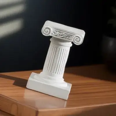 

Roman Column Statue Decorative Pillars Resin Mini Statues Wedding Garden Sacred Plant Stand LY248 A Durable Versatile
