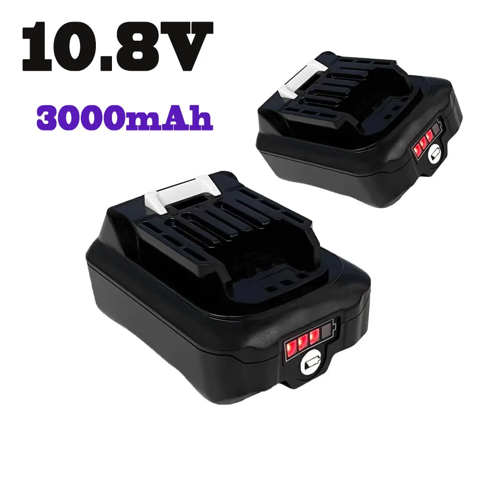 For Makita Original 10.8V3000mAh Lithium Battery BL1041B Large Capacity DC10SB Charger 18V New Lithium Battery