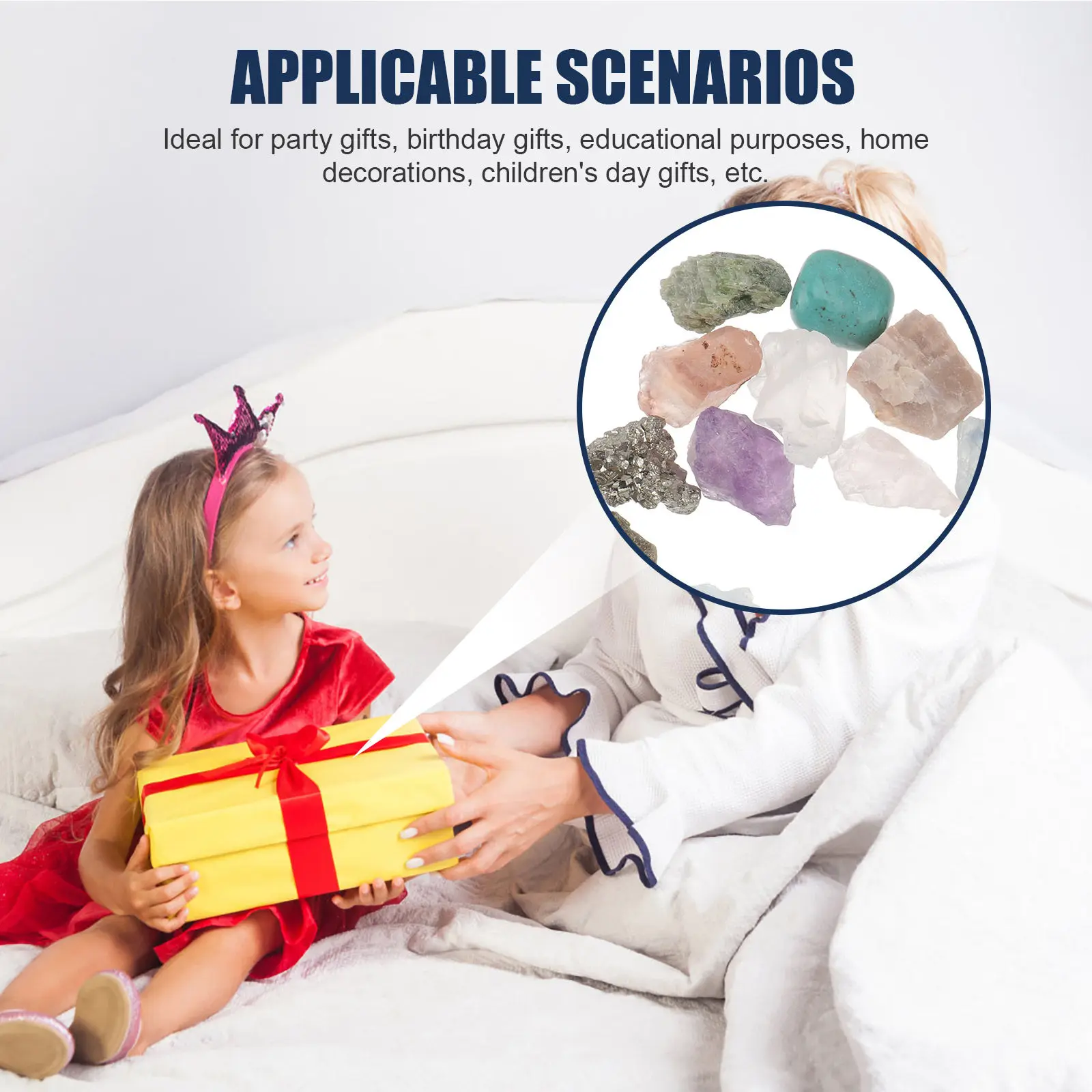 

Ore Specimens Set 20 Pieces Geology Teaching Aid Science Exploring Kit Educational Early Learning Interactive Natural