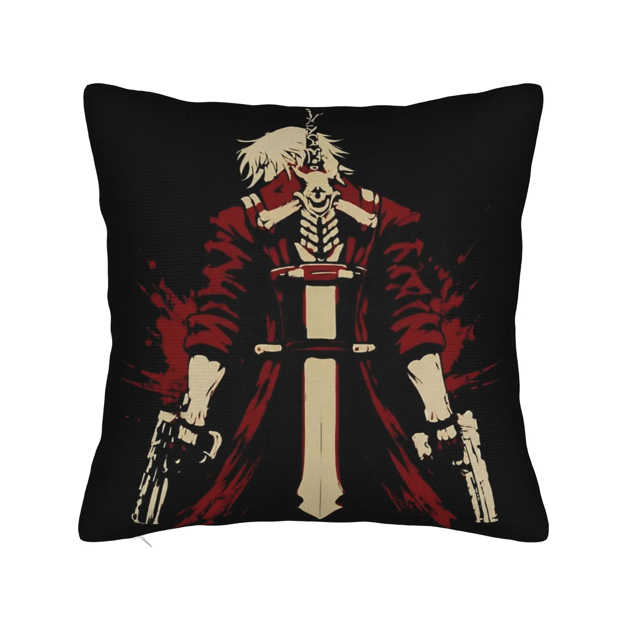 Decorative Pillowcase Devils May-Cry 3 Merch Seater  Throw Pillow Case Cover Zippered Multiple Sizes
