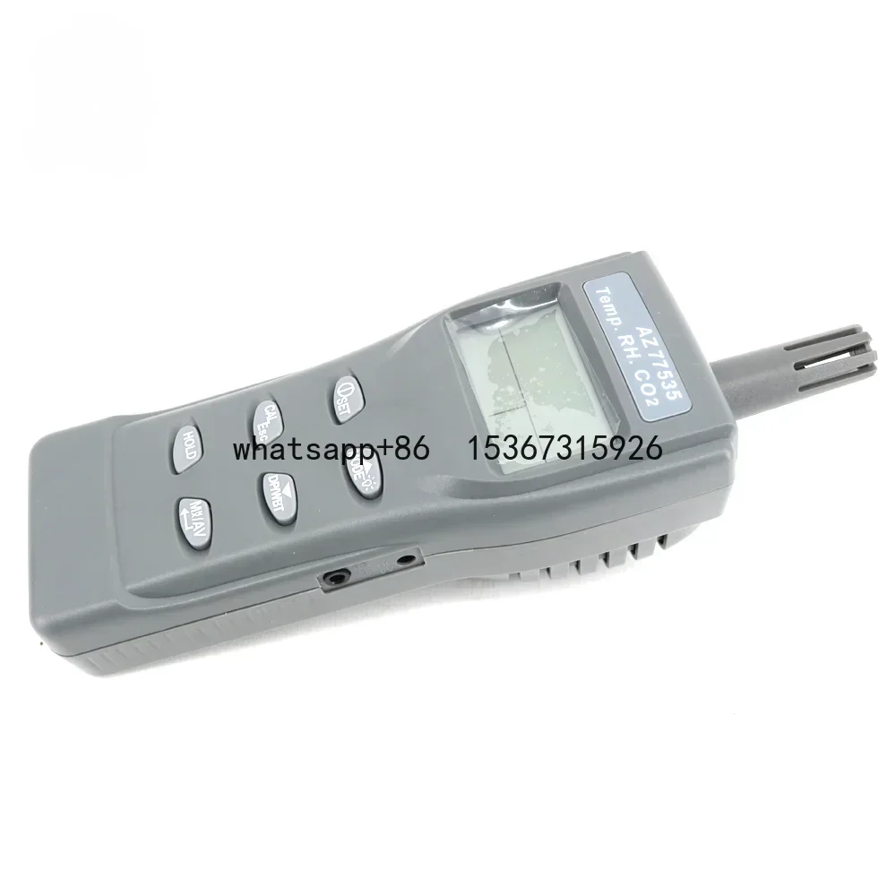 

AZ77535 Portable CO2 Detector Temperature Humidity Meter Digital Carbon Dioxide Tester