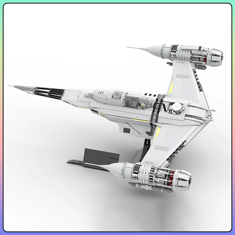 Star Battlee Movie UCS Naboo N-1 Starfighter MOC cegły klocki do budowy zabawki Model DIY zestawy kolekcjonerskie prezenty świąteczne dla dzieci