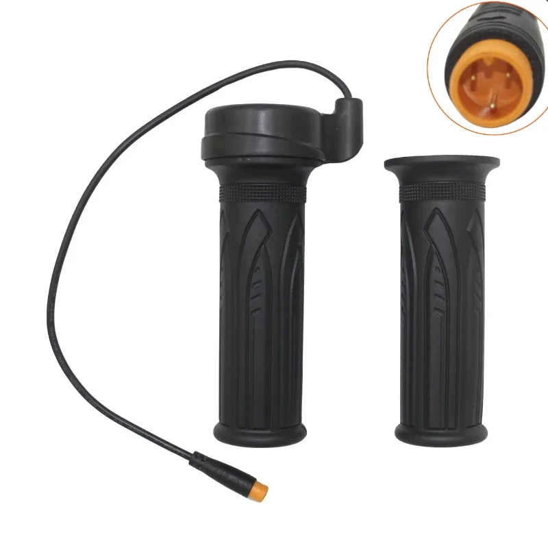 

Waterproof Throttle Grip for Risdar Q2 E-Bike Electric Scooter 30cm Cable M8-3P Connector Accelerator Handlebar Replacement Part