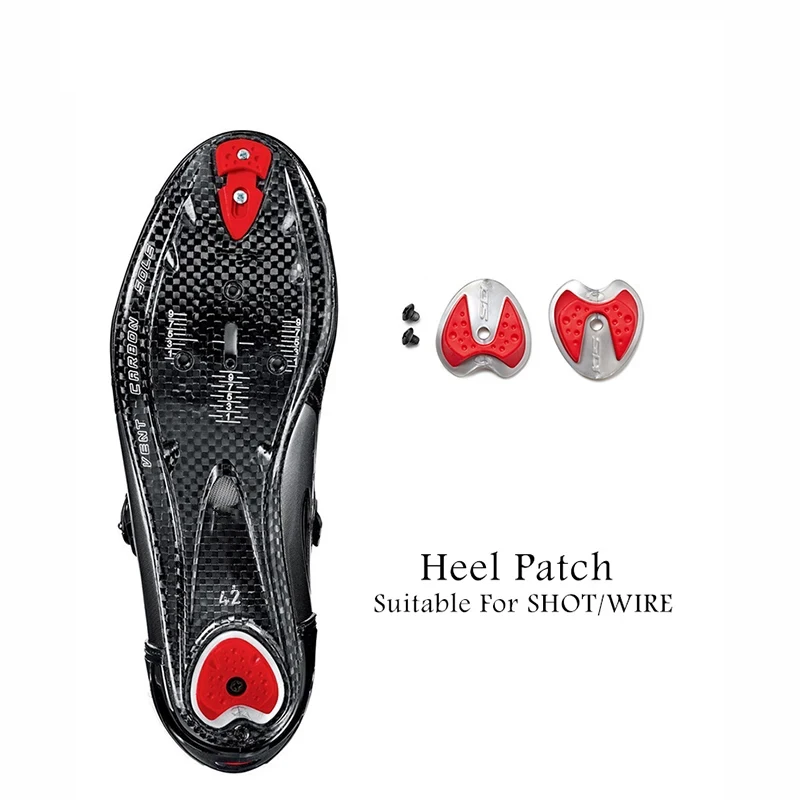 Road Bike Lock Shoes HEEL CLEAT Spare Cleats For The Sole Has The Replaceable Studs Heel Lug Sold In Pairs For Sidi Shoes