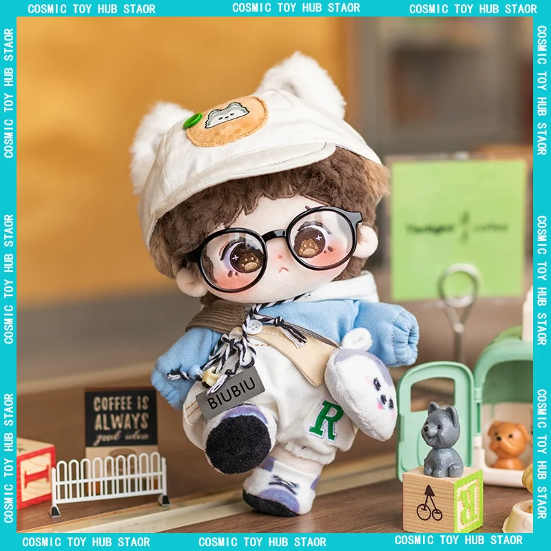 

Bu You 20cm Cotton Doll Male Child Original Genuine Stock Baby Clothes Plush Convertible Doll Clothes Diy Decoration For Dolls