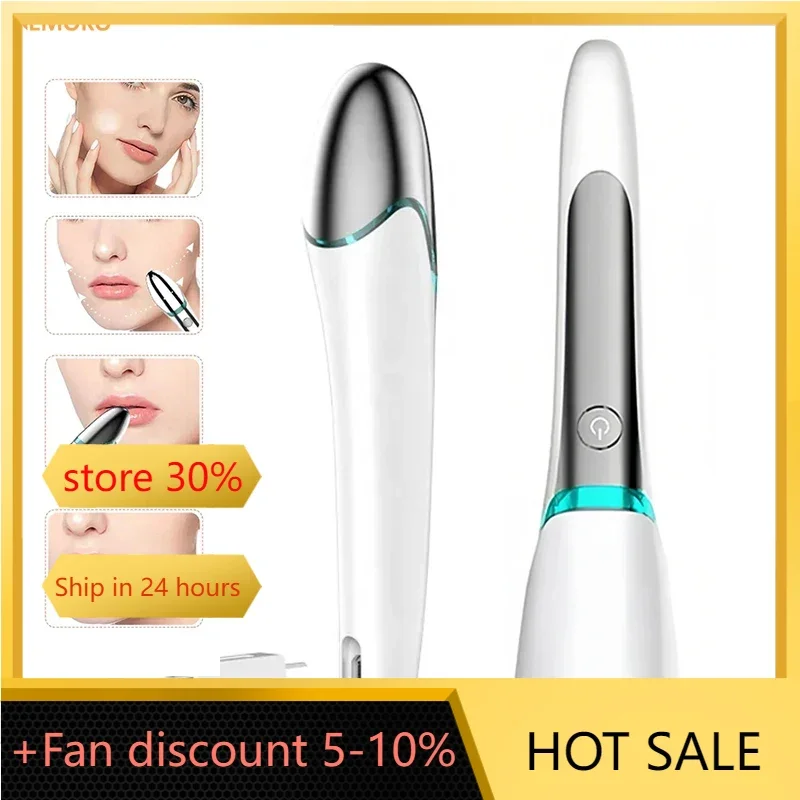 

EMS Eye Beauty Device Microcurrent Anti Wrinkle Remove Bags Dark Circles Light Therapy Eye Lips Lifting Massager Care Device