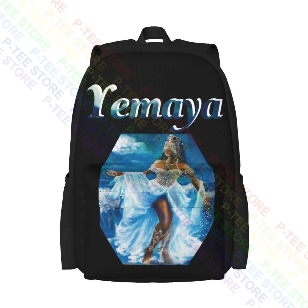 Yemaya Orisha Ocean Goddess Top Yoruba Orisha Spiritual Faith Large Capacity Backpack Fashion Shopping Bag