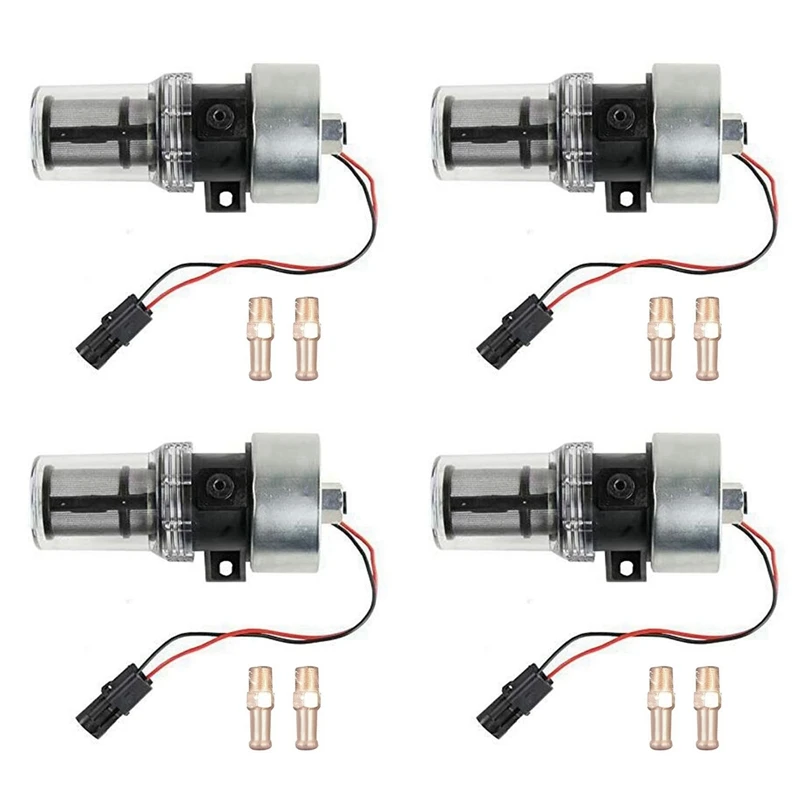 4X Filter Fuel Pump For Thermo King MD/KD/RD/TS/URD/XDS/TD/LND Replace Carrier Fuel Pump 30-01108-03 300110803 417059